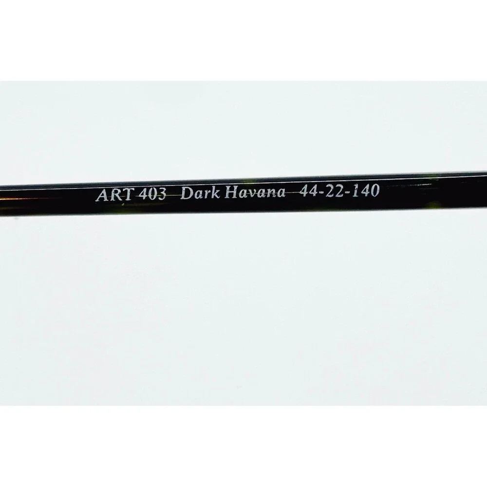 Artistik Eyewear by Capri Eyeglasses Dark Havana Round ART 403 44-22-140